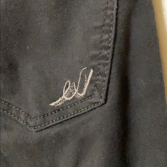 *SOLD*Express Jean Leggings Black Size 0R - Picture 5 of 6
